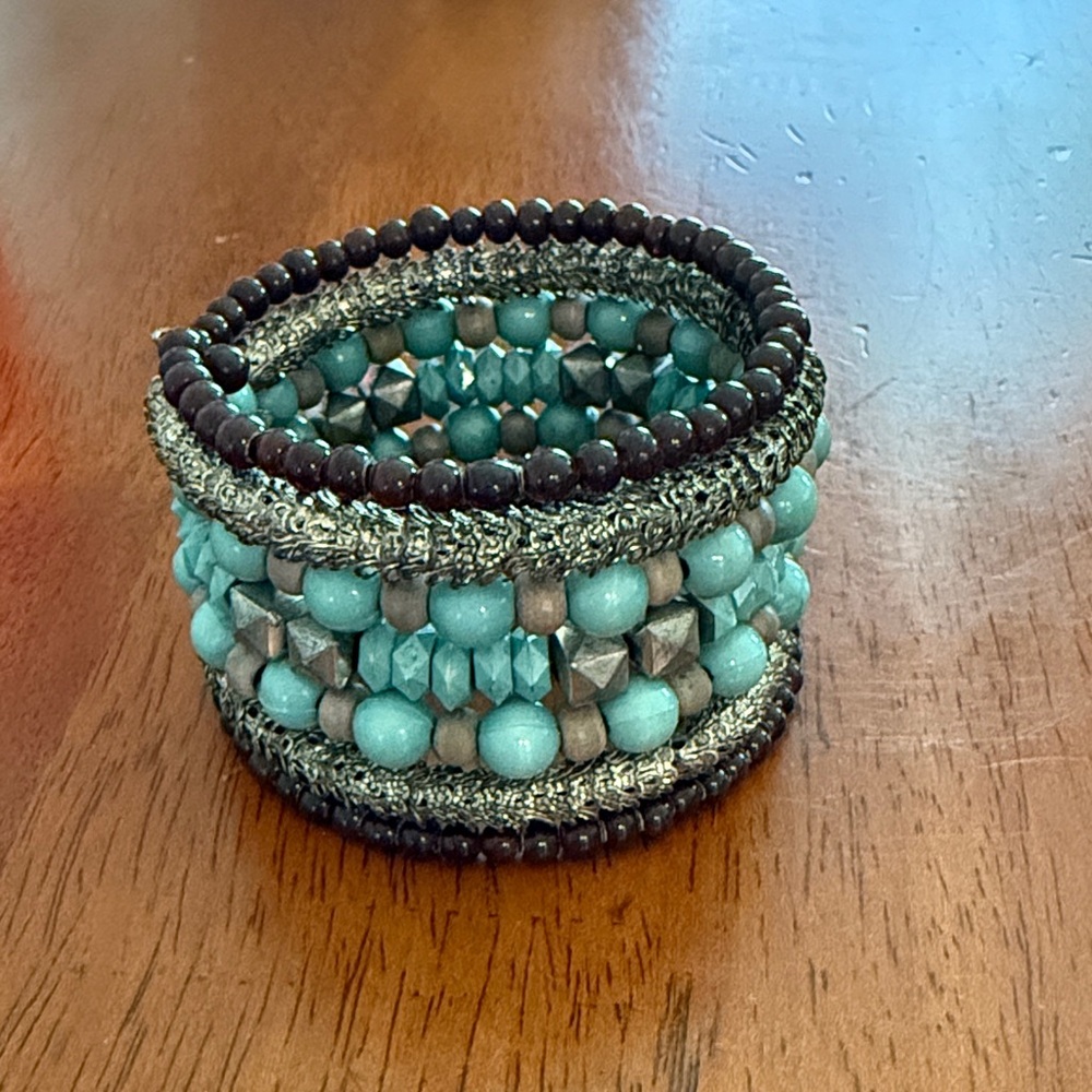 *Non Authentic Turquoise Wrap Bracelet